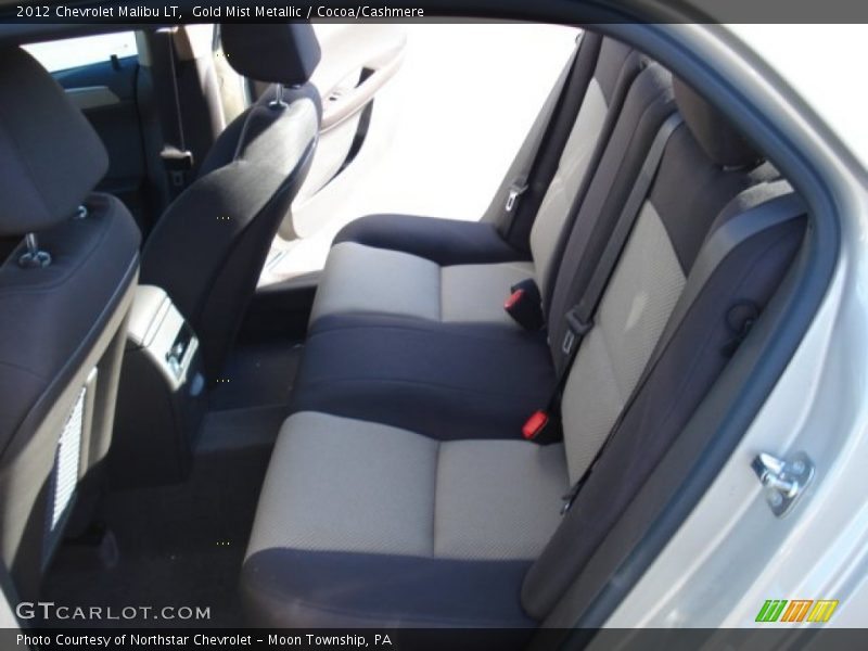 Gold Mist Metallic / Cocoa/Cashmere 2012 Chevrolet Malibu LT