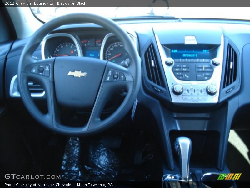 Black / Jet Black 2012 Chevrolet Equinox LS