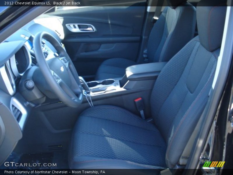 Black / Jet Black 2012 Chevrolet Equinox LS