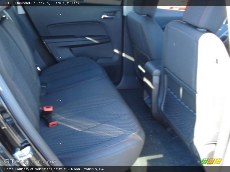 Black / Jet Black 2012 Chevrolet Equinox LS