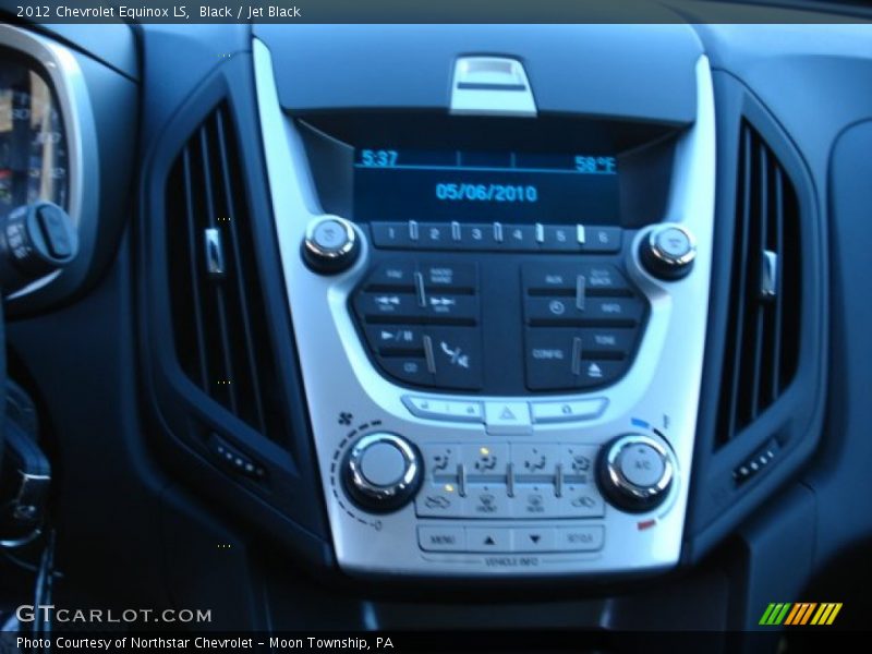 Black / Jet Black 2012 Chevrolet Equinox LS