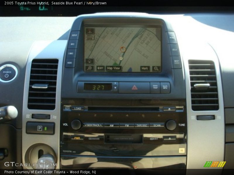 Seaside Blue Pearl / Ivory/Brown 2005 Toyota Prius Hybrid