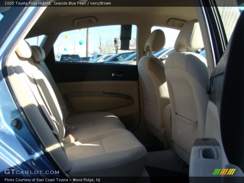Seaside Blue Pearl / Ivory/Brown 2005 Toyota Prius Hybrid