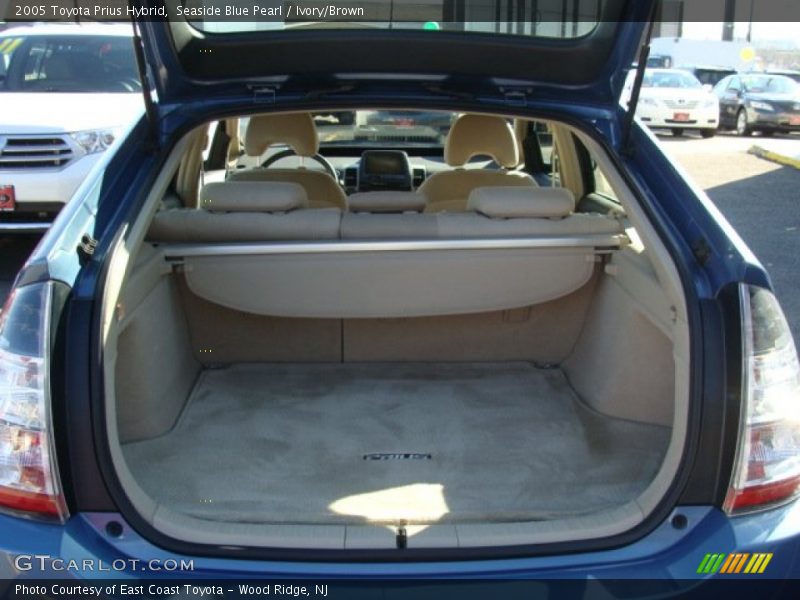 Seaside Blue Pearl / Ivory/Brown 2005 Toyota Prius Hybrid