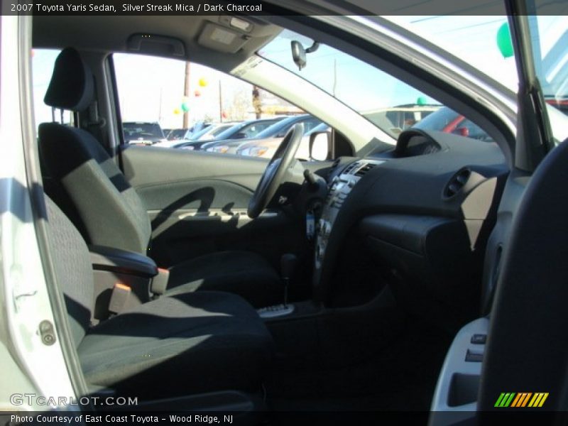 Silver Streak Mica / Dark Charcoal 2007 Toyota Yaris Sedan