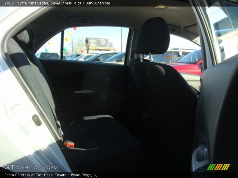 Silver Streak Mica / Dark Charcoal 2007 Toyota Yaris Sedan