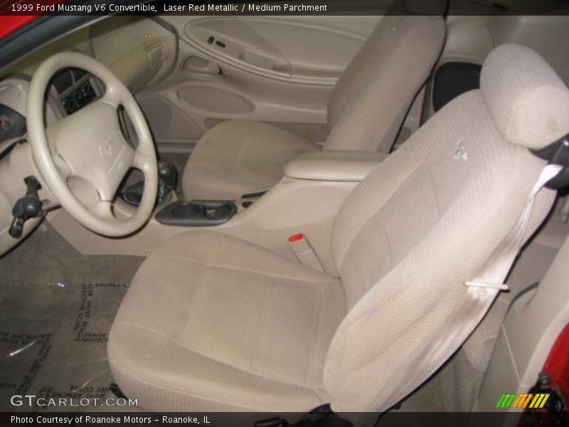  1999 Mustang V6 Convertible Medium Parchment Interior