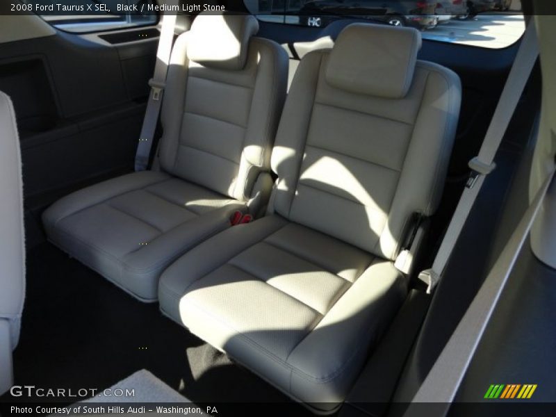 Black / Medium Light Stone 2008 Ford Taurus X SEL