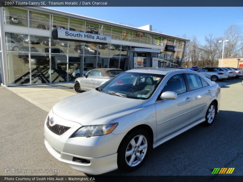Titanium Metallic / Dark Charcoal 2007 Toyota Camry SE