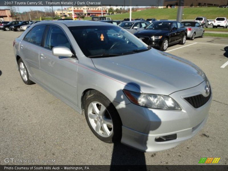 Titanium Metallic / Dark Charcoal 2007 Toyota Camry SE