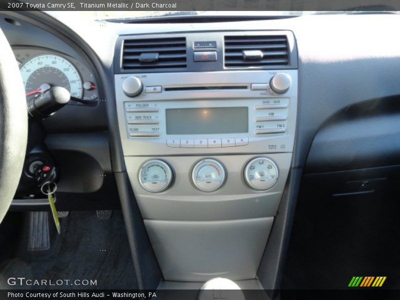 Titanium Metallic / Dark Charcoal 2007 Toyota Camry SE