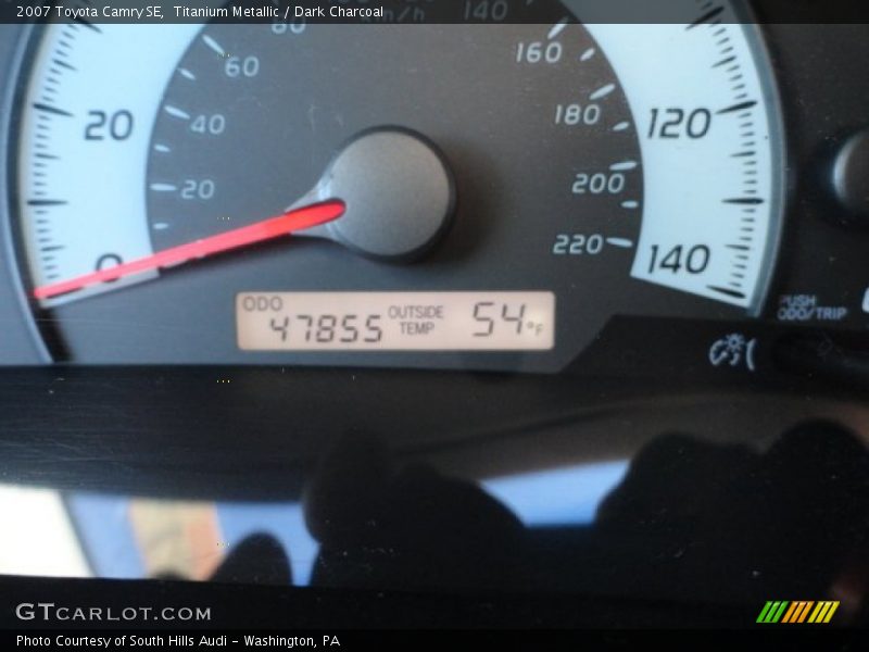 Titanium Metallic / Dark Charcoal 2007 Toyota Camry SE