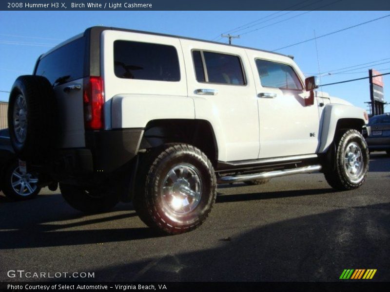 Birch White / Light Cashmere 2008 Hummer H3 X