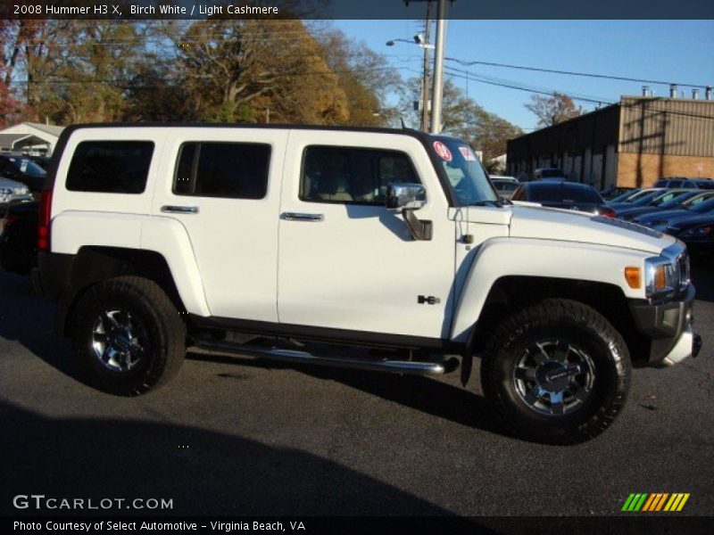 Birch White / Light Cashmere 2008 Hummer H3 X