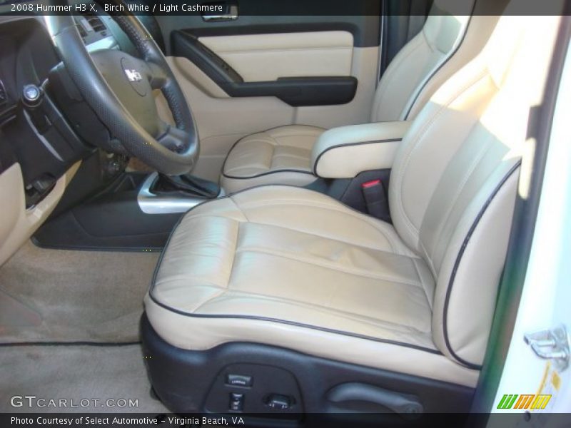 Birch White / Light Cashmere 2008 Hummer H3 X