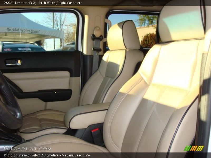 Birch White / Light Cashmere 2008 Hummer H3 X