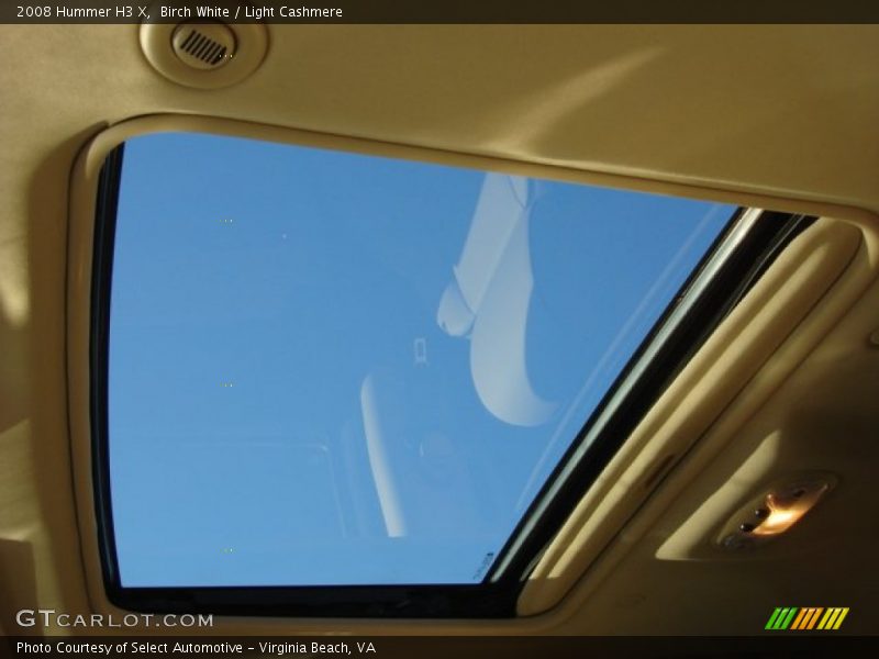 Birch White / Light Cashmere 2008 Hummer H3 X