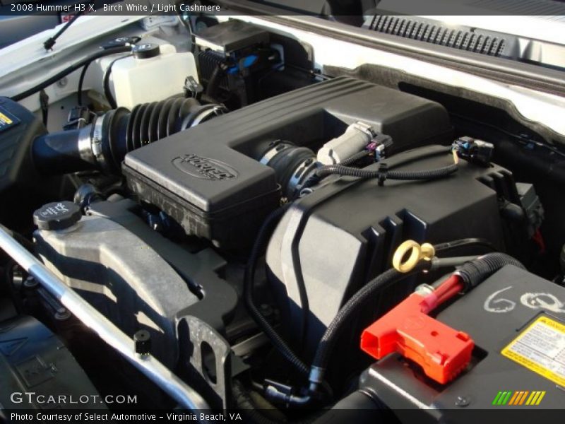 Birch White / Light Cashmere 2008 Hummer H3 X