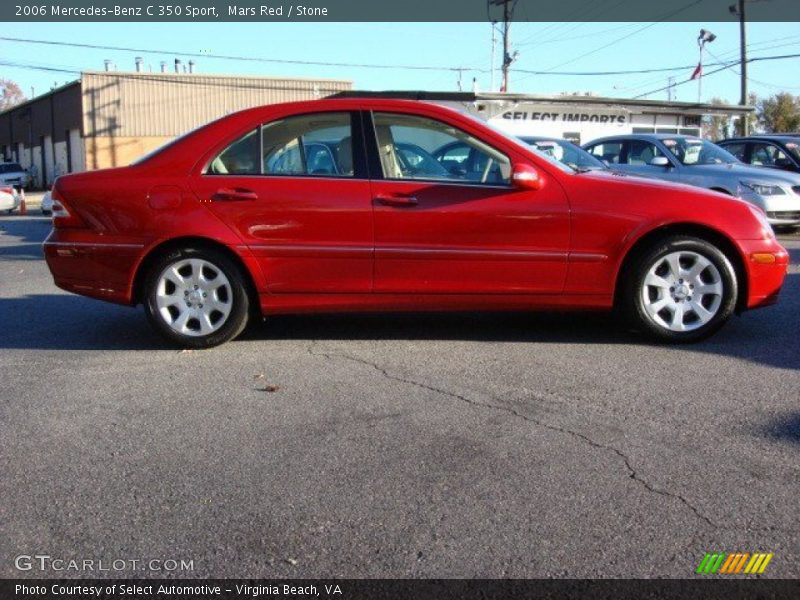 Mars Red / Stone 2006 Mercedes-Benz C 350 Sport