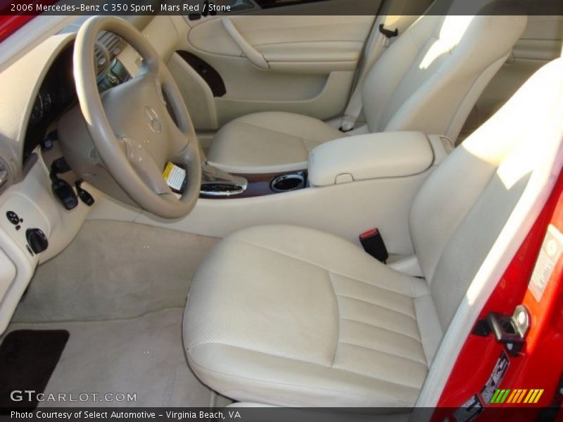 Mars Red / Stone 2006 Mercedes-Benz C 350 Sport