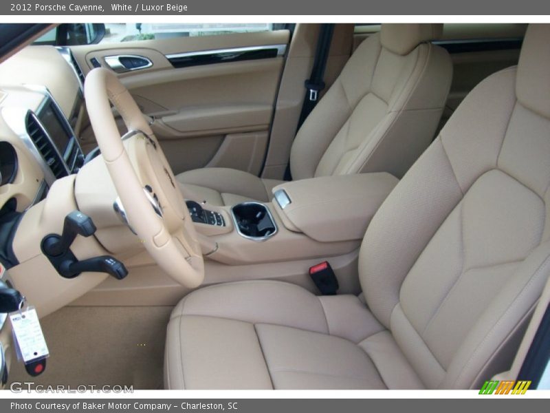  2012 Cayenne  Luxor Beige Interior