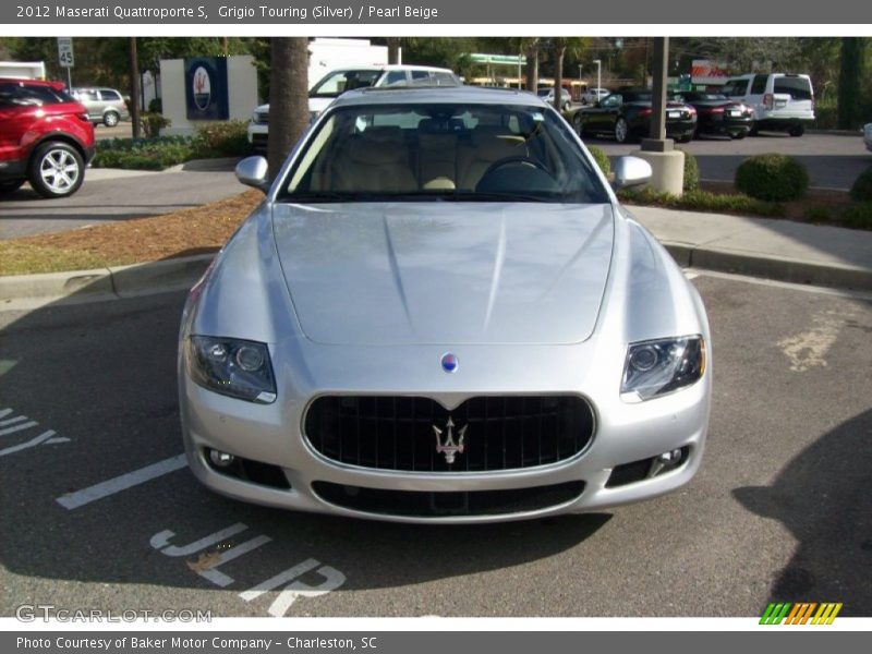 Grigio Touring (Silver) / Pearl Beige 2012 Maserati Quattroporte S