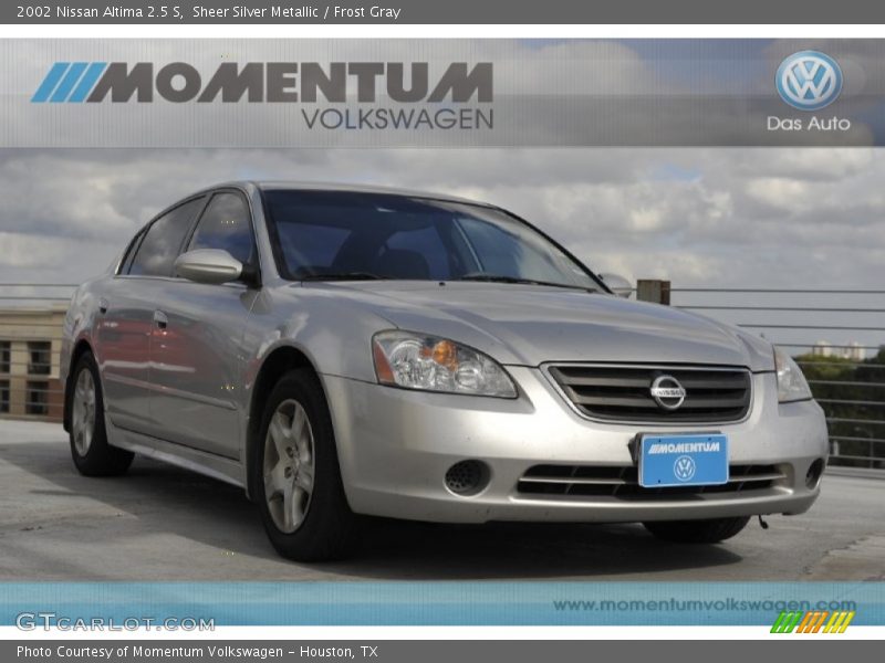 Sheer Silver Metallic / Frost Gray 2002 Nissan Altima 2.5 S