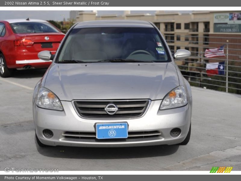 Sheer Silver Metallic / Frost Gray 2002 Nissan Altima 2.5 S