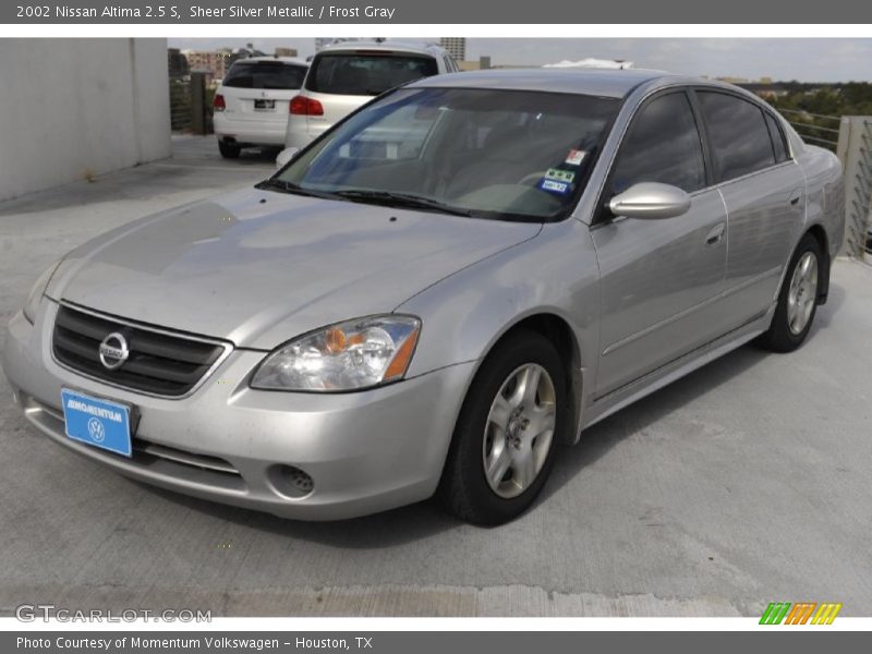 Sheer Silver Metallic / Frost Gray 2002 Nissan Altima 2.5 S