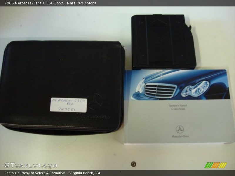 Mars Red / Stone 2006 Mercedes-Benz C 350 Sport