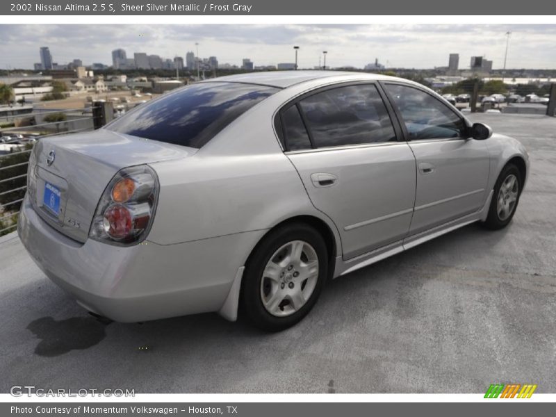 Sheer Silver Metallic / Frost Gray 2002 Nissan Altima 2.5 S