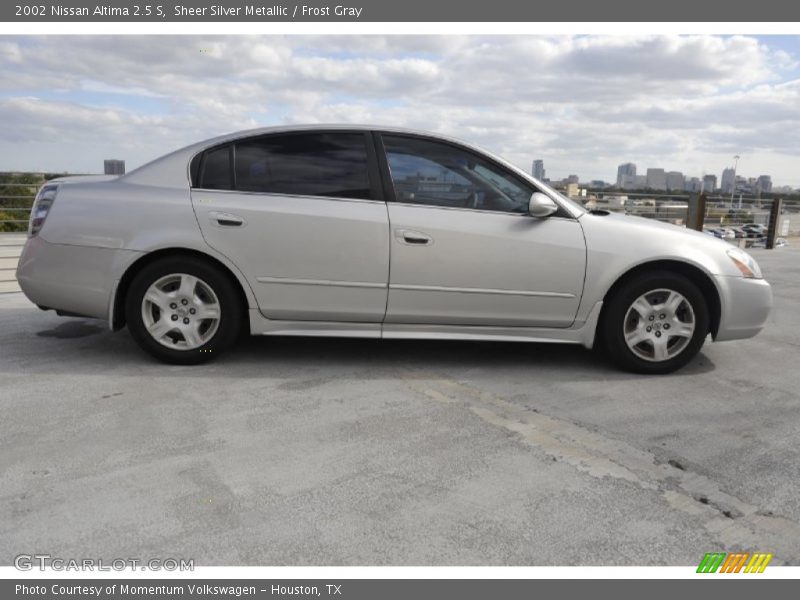 Sheer Silver Metallic / Frost Gray 2002 Nissan Altima 2.5 S