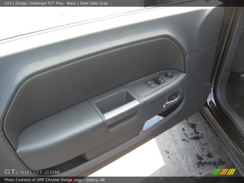 Black / Dark Slate Gray 2011 Dodge Challenger R/T Plus