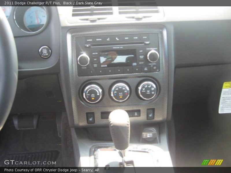 Black / Dark Slate Gray 2011 Dodge Challenger R/T Plus