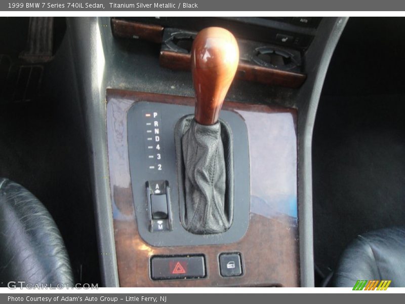 Titanium Silver Metallic / Black 1999 BMW 7 Series 740iL Sedan
