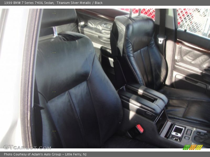 Titanium Silver Metallic / Black 1999 BMW 7 Series 740iL Sedan