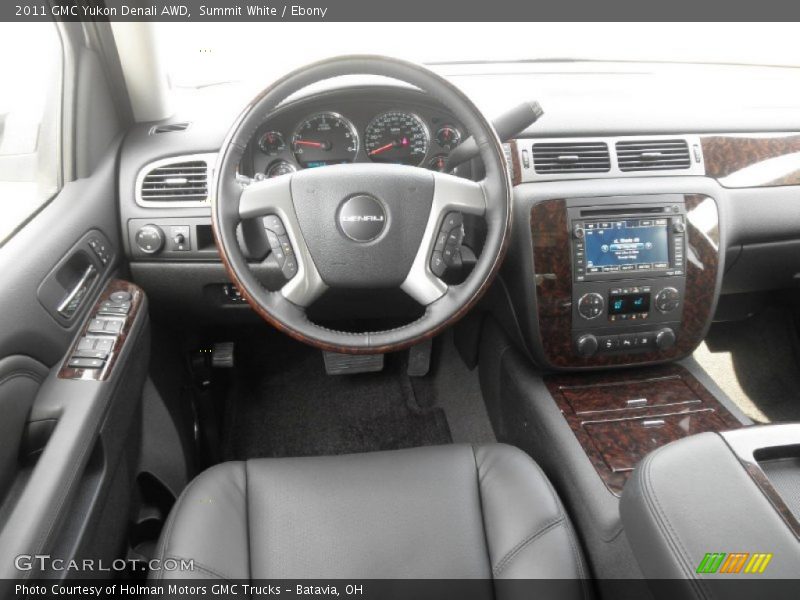 Summit White / Ebony 2011 GMC Yukon Denali AWD