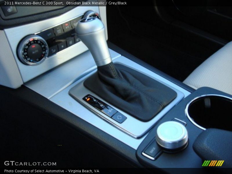 Obsidian Black Metallic / Grey/Black 2011 Mercedes-Benz C 300 Sport