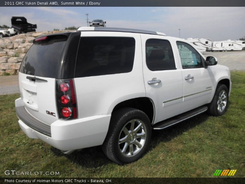 Summit White / Ebony 2011 GMC Yukon Denali AWD