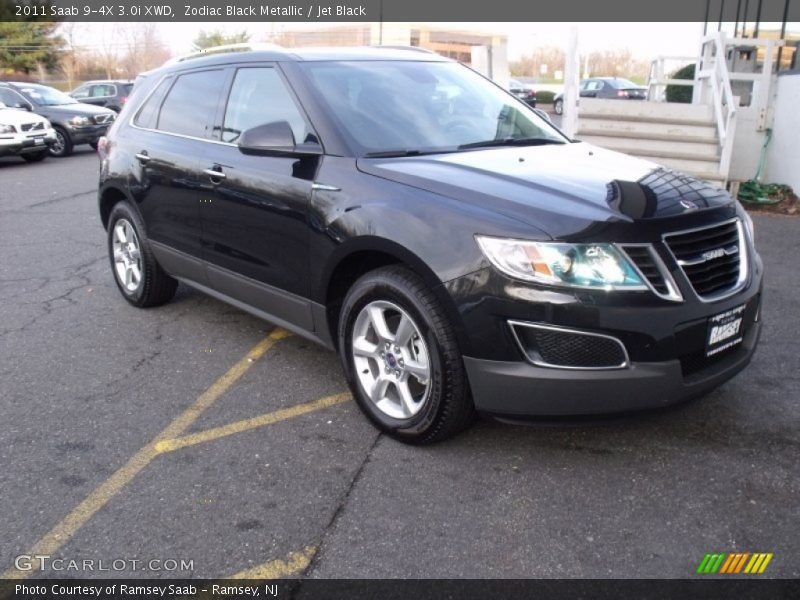 Zodiac Black Metallic / Jet Black 2011 Saab 9-4X 3.0i XWD