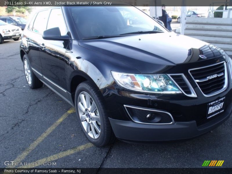 Zodiac Black Metallic / Shark Grey 2011 Saab 9-4X Aero XWD