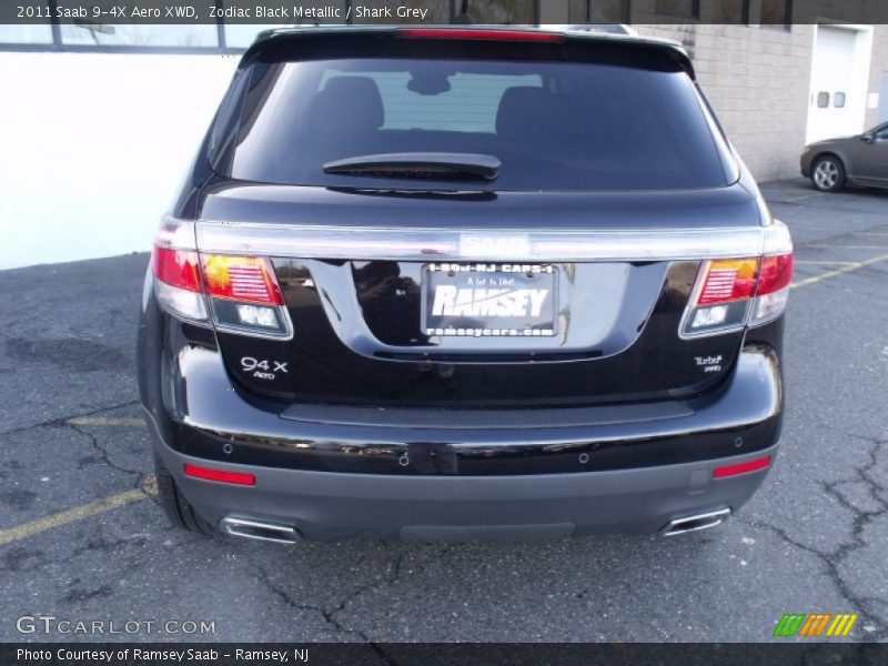 Zodiac Black Metallic / Shark Grey 2011 Saab 9-4X Aero XWD