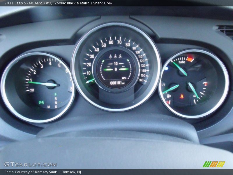  2011 9-4X Aero XWD Aero XWD Gauges