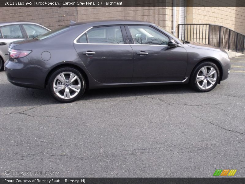 Carbon Grey Metallic / Parchment 2011 Saab 9-5 Turbo4 Sedan