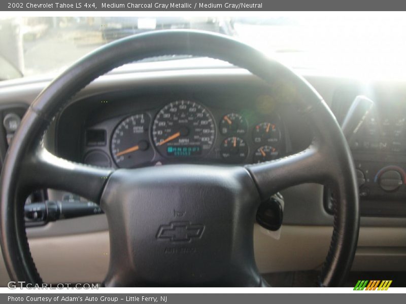 Medium Charcoal Gray Metallic / Medium Gray/Neutral 2002 Chevrolet Tahoe LS 4x4