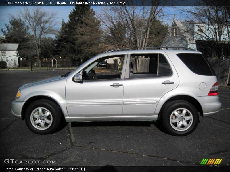  2004 ML 500 4Matic Brilliant Silver Metallic