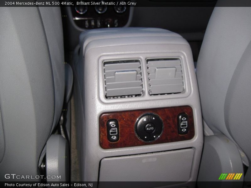 Brilliant Silver Metallic / Ash Grey 2004 Mercedes-Benz ML 500 4Matic
