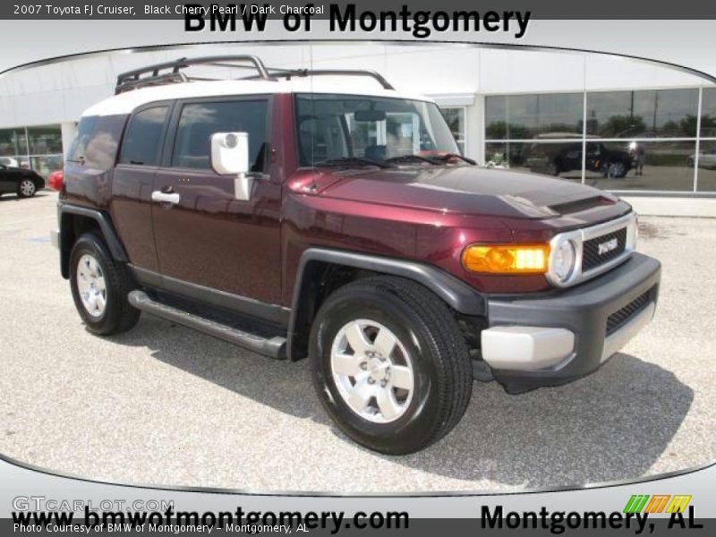Black Cherry Pearl / Dark Charcoal 2007 Toyota FJ Cruiser