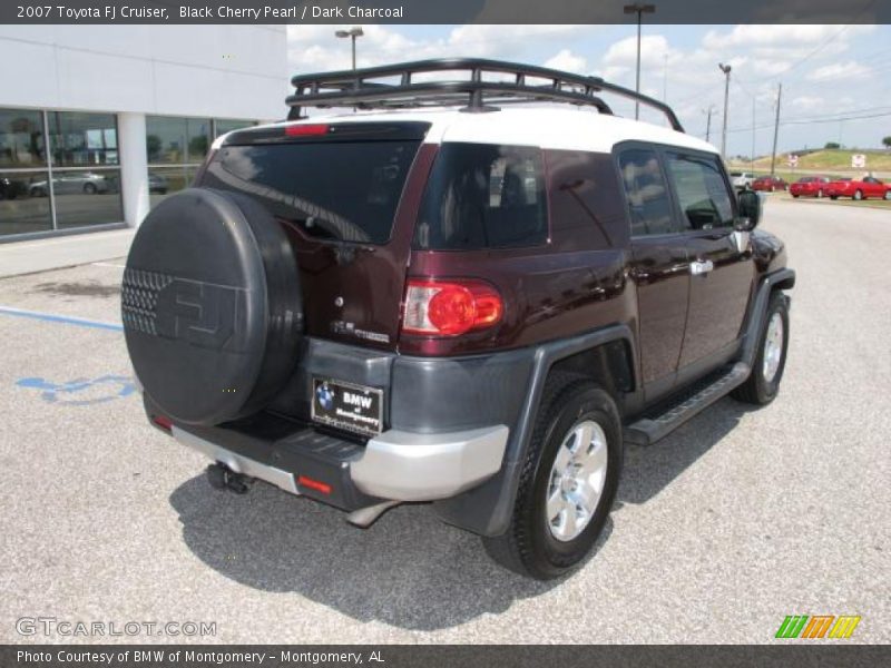 Black Cherry Pearl / Dark Charcoal 2007 Toyota FJ Cruiser