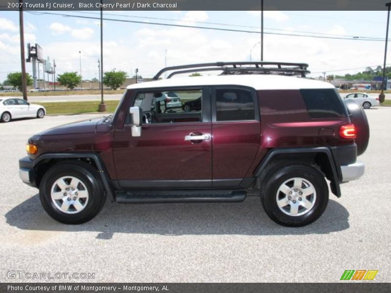 Black Cherry Pearl / Dark Charcoal 2007 Toyota FJ Cruiser